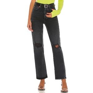 AGOLDE  90s Pinch Waist black jeans